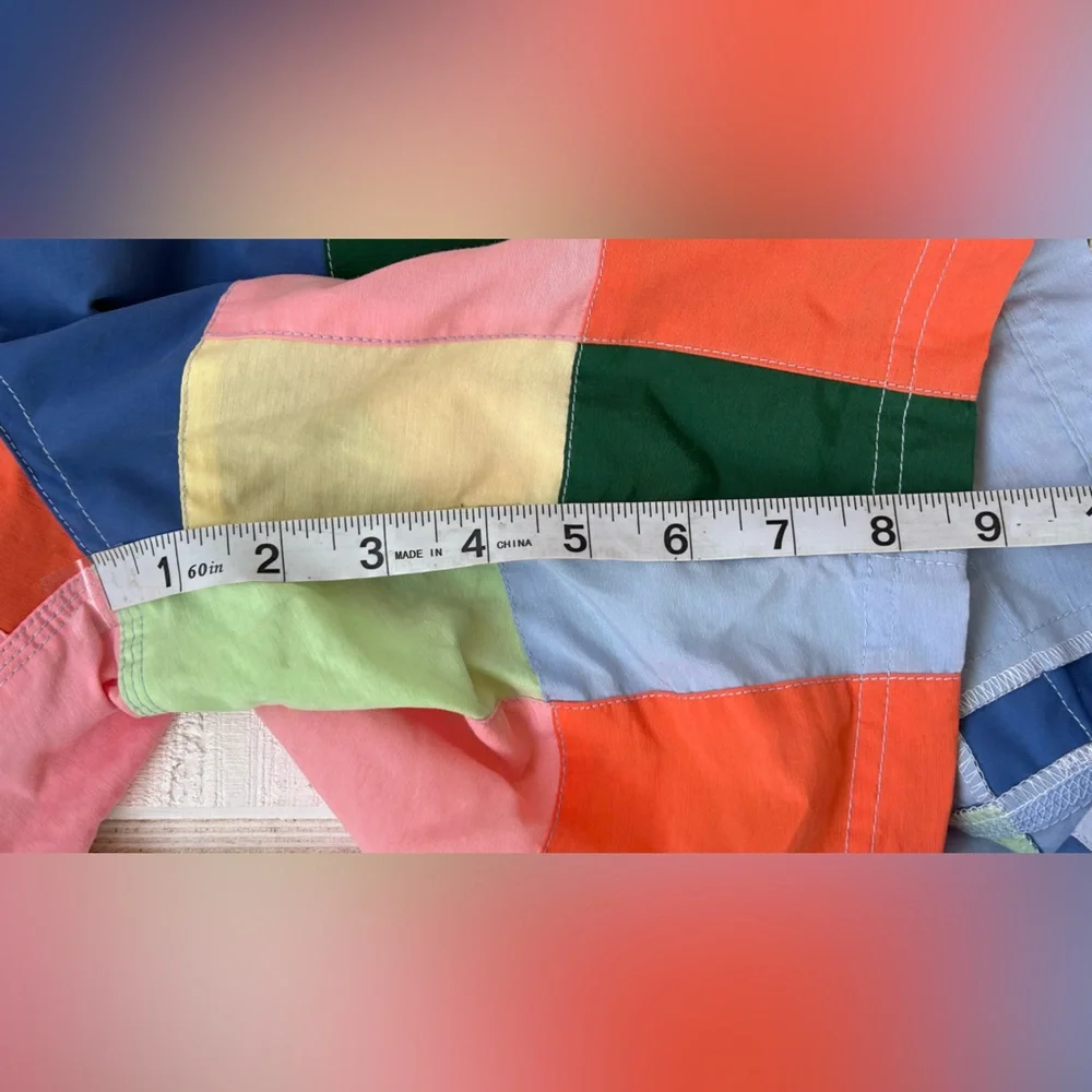 Cremeieux‎ Men’s Colorblock Patchwork Board Shorts Size Medium